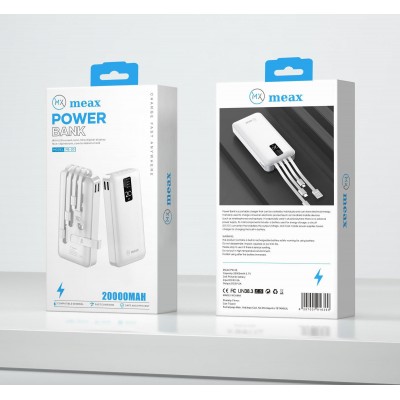 Meax 20000 mah powerbank Meax 20000 mah powerbank